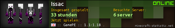 Benutzerleisten 560x90 für Issac