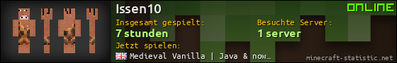 Benutzerleisten 560x90 für Issen10