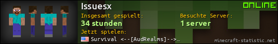 Benutzerleisten 560x90 für Issuesx