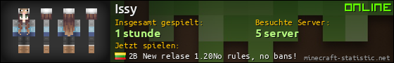 Benutzerleisten 560x90 für Issy