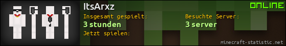 Benutzerleisten 560x90 für ItsArxz