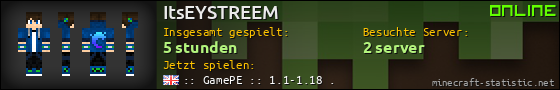 Benutzerleisten 560x90 für ItsEYSTREEM