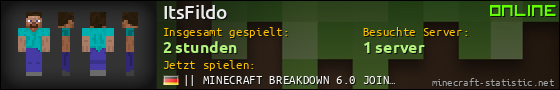 Benutzerleisten 560x90 für ItsFildo