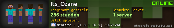 Benutzerleisten 560x90 für Its_Ozane