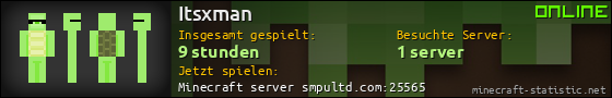 Benutzerleisten 560x90 für Itsxman