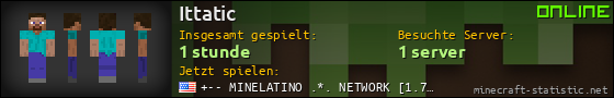 Benutzerleisten 560x90 für Ittatic