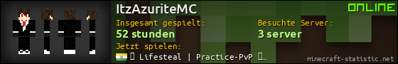 Benutzerleisten 560x90 für ItzAzuriteMC