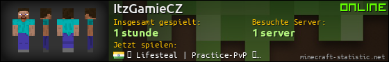 Benutzerleisten 560x90 für ItzGamieCZ