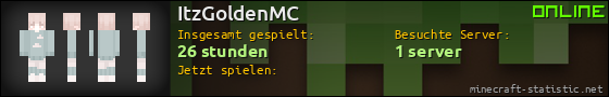 Benutzerleisten 560x90 für ItzGoldenMC