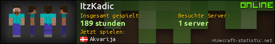 Benutzerleisten 560x90 für ItzKadic