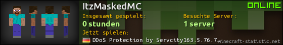 Benutzerleisten 560x90 für ItzMaskedMC