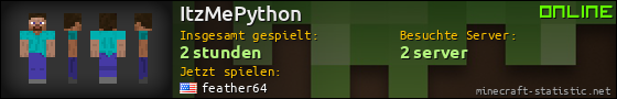 Benutzerleisten 560x90 für ItzMePython