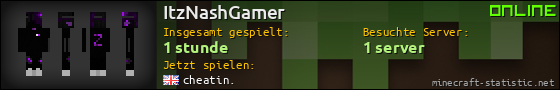 Benutzerleisten 560x90 für ItzNashGamer