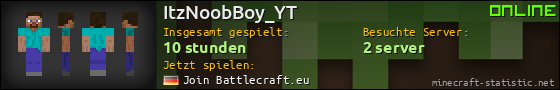 Benutzerleisten 560x90 für ItzNoobBoy_YT