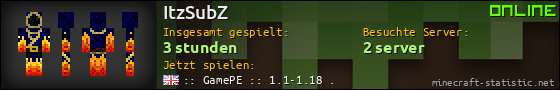 Benutzerleisten 560x90 für ItzSubZ