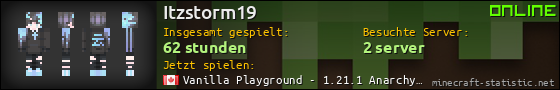 Benutzerleisten 560x90 für Itzstorm19