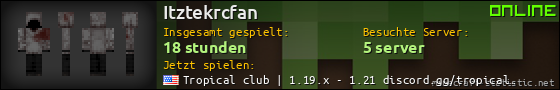 Benutzerleisten 560x90 für Itztekrcfan