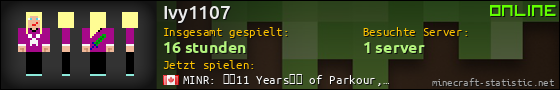 Benutzerleisten 560x90 für Ivy1107
