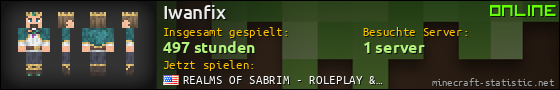 Benutzerleisten 560x90 für Iwanfix