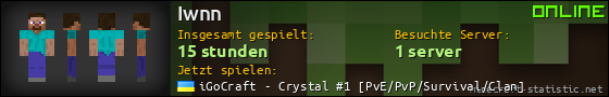 Benutzerleisten 560x90 für Iwnn