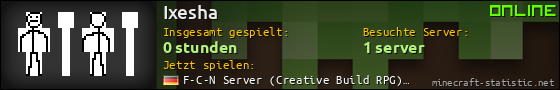 Benutzerleisten 560x90 für Ixesha