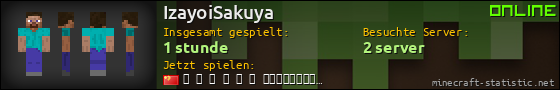 Benutzerleisten 560x90 für IzayoiSakuya