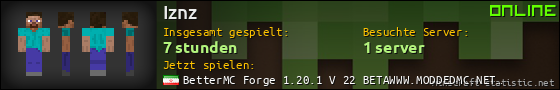 Benutzerleisten 560x90 für Iznz