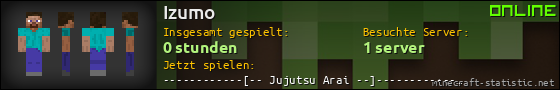 Benutzerleisten 560x90 für Izumo