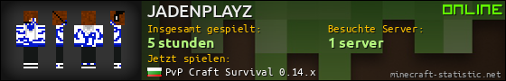 Benutzerleisten 560x90 für JADENPLAYZ