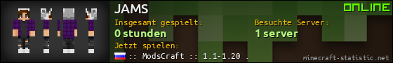 Benutzerleisten 560x90 für JAMS