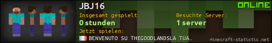 Benutzerleisten 560x90 für JBJ16
