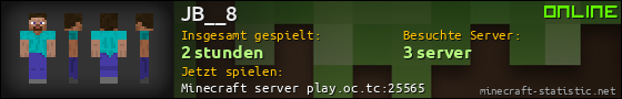 Benutzerleisten 560x90 für JB__8