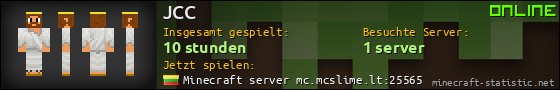 Benutzerleisten 560x90 für JCC