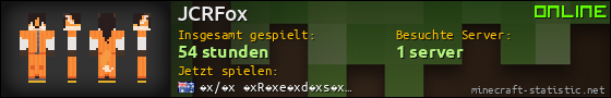Benutzerleisten 560x90 für JCRFox