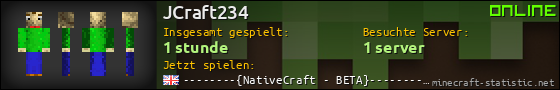 Benutzerleisten 560x90 für JCraft234