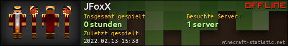 Benutzerleisten 560x90 für JFoxX