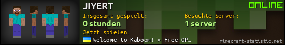 Benutzerleisten 560x90 für JIYERT