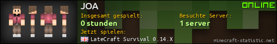 Benutzerleisten 560x90 für JOA