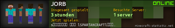 Benutzerleisten 560x90 für JORB