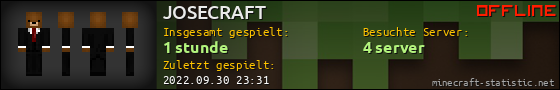 Benutzerleisten 560x90 für JOSECRAFT