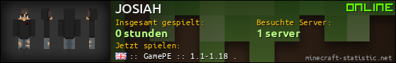 Benutzerleisten 560x90 für JOSIAH