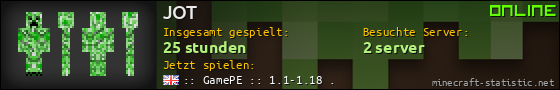 Benutzerleisten 560x90 für JOT