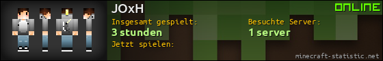 Benutzerleisten 560x90 für JOxH