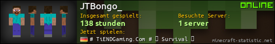 Benutzerleisten 560x90 für JTBongo_