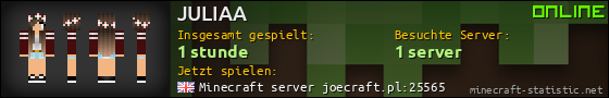 Benutzerleisten 560x90 für JULIAA