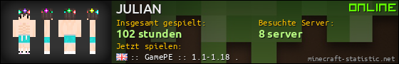 Benutzerleisten 560x90 für JULIAN