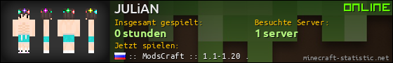 Benutzerleisten 560x90 für JULiAN