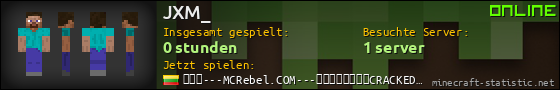 Benutzerleisten 560x90 für JXM_