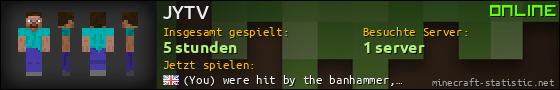 Benutzerleisten 560x90 für JYTV