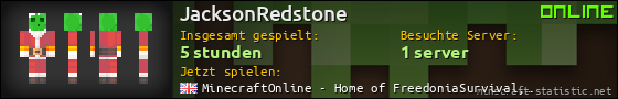 Benutzerleisten 560x90 für JacksonRedstone